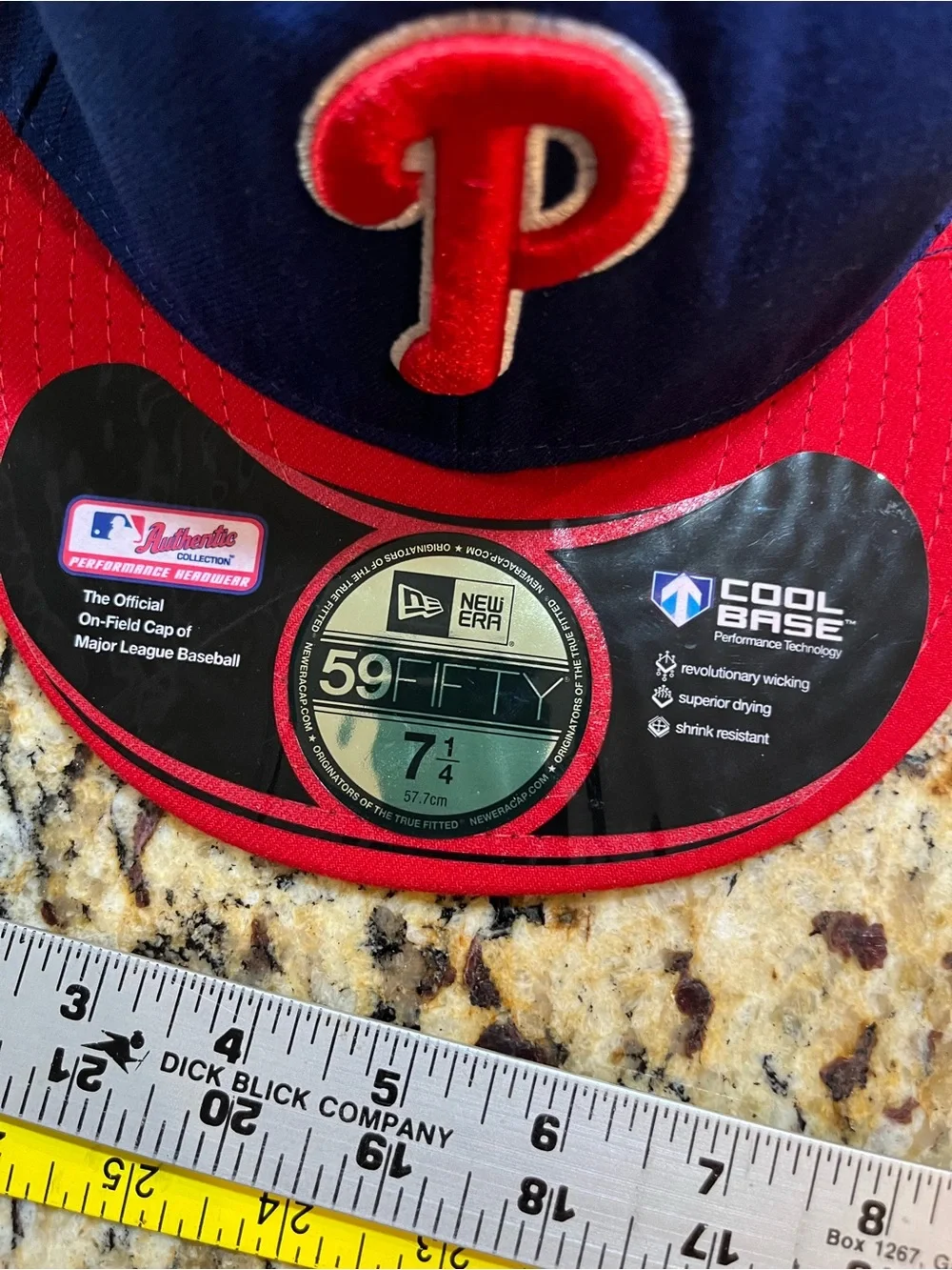 New Era 59FIFTY Philadelphia Phillies Navy & Red Fitted Hat